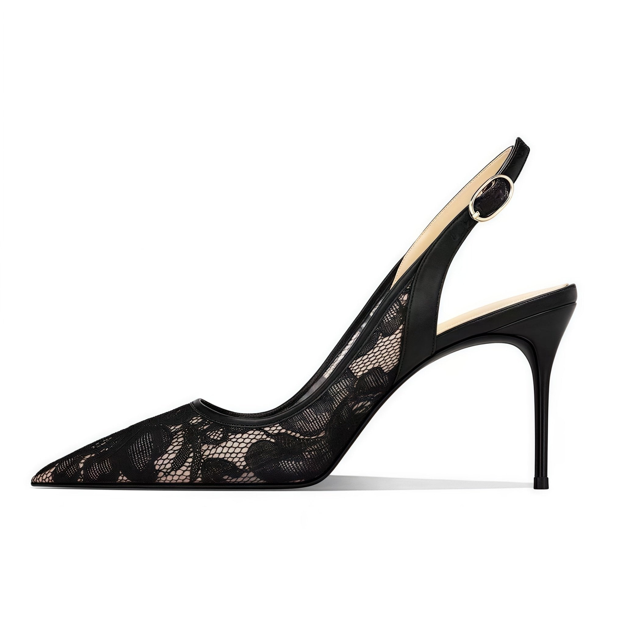 Aiguille Lacée Heels - Velnoir™