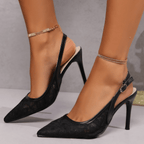 Aiguille Lacée Heels - Velnoir™
