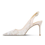 Aiguille Lacée Heels - Velnoir™