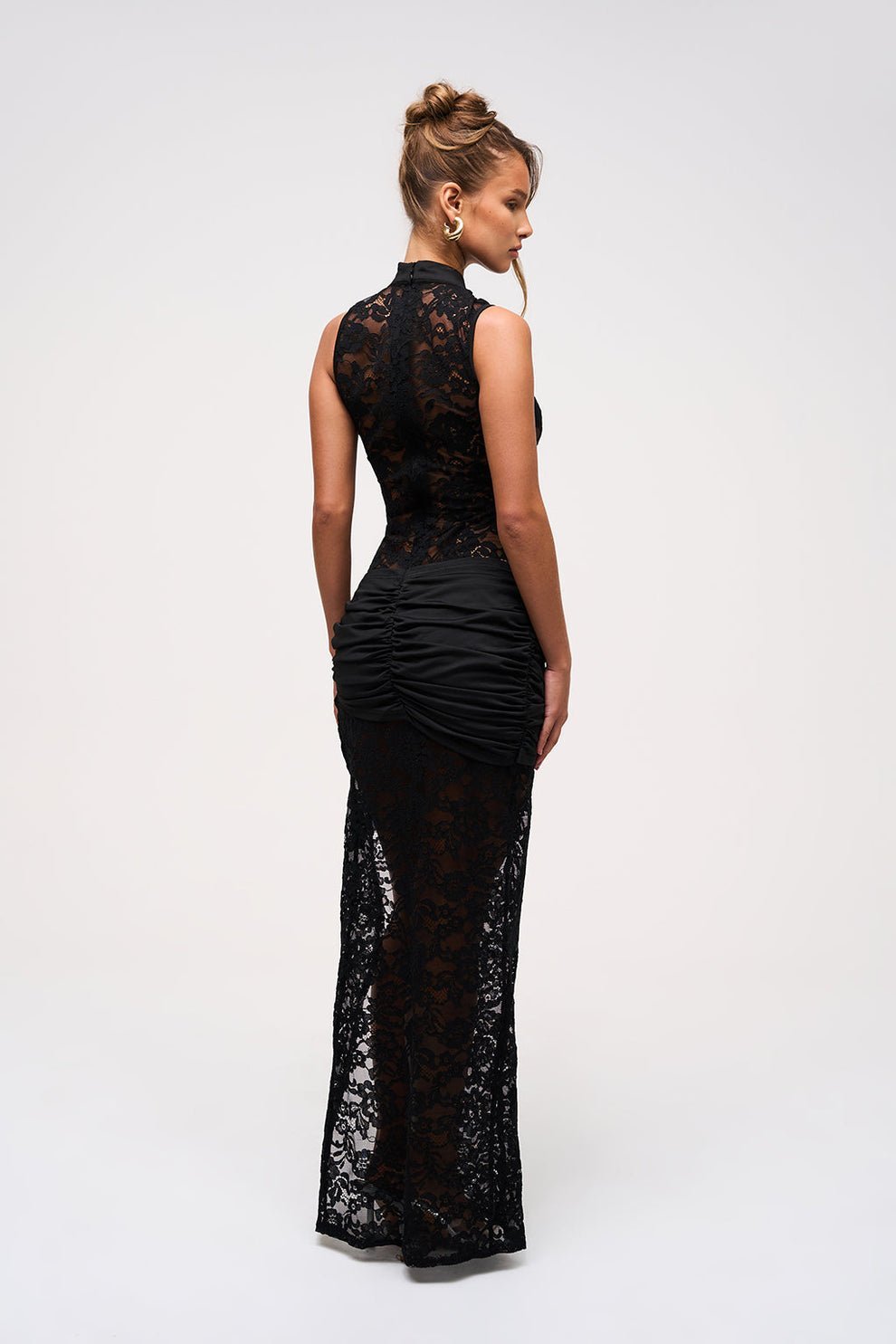 Dentelle Siréne Maxi Dress - Velnoir Fashion