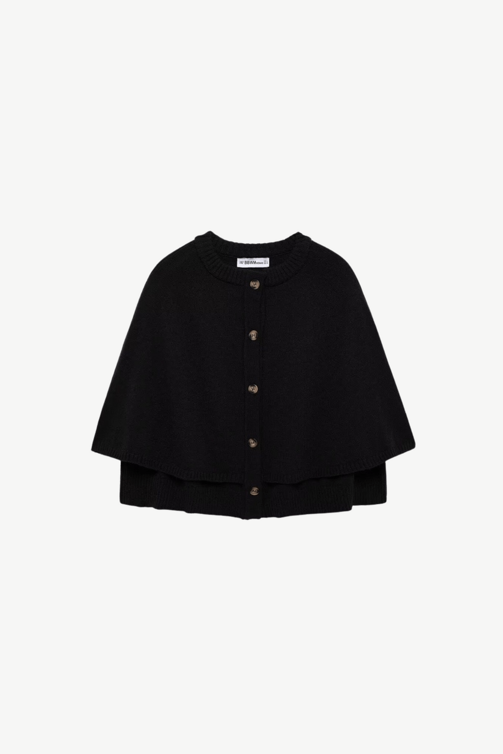Mélange Cape - Cardigan - Velnoir™