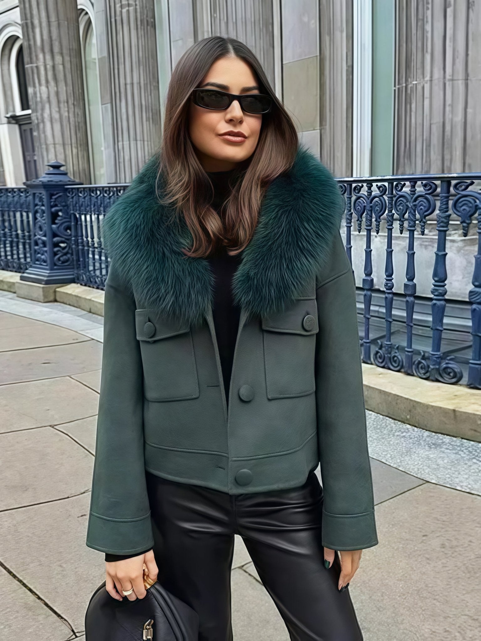 Montparnasse Émeraude Jacke - Velnoir™