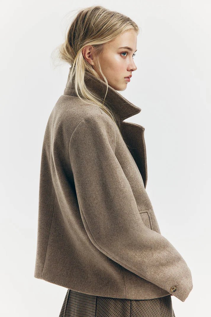 Peacoat – Taupe Mélange - Velnoir™