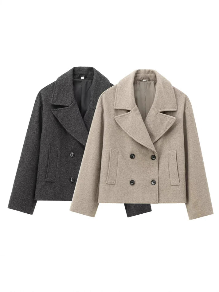 Peacoat – Taupe Mélange - Velnoir™