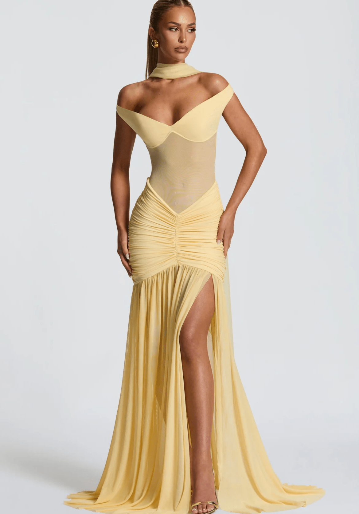 Sculpté Virelle Dress - Velnoir Fashion