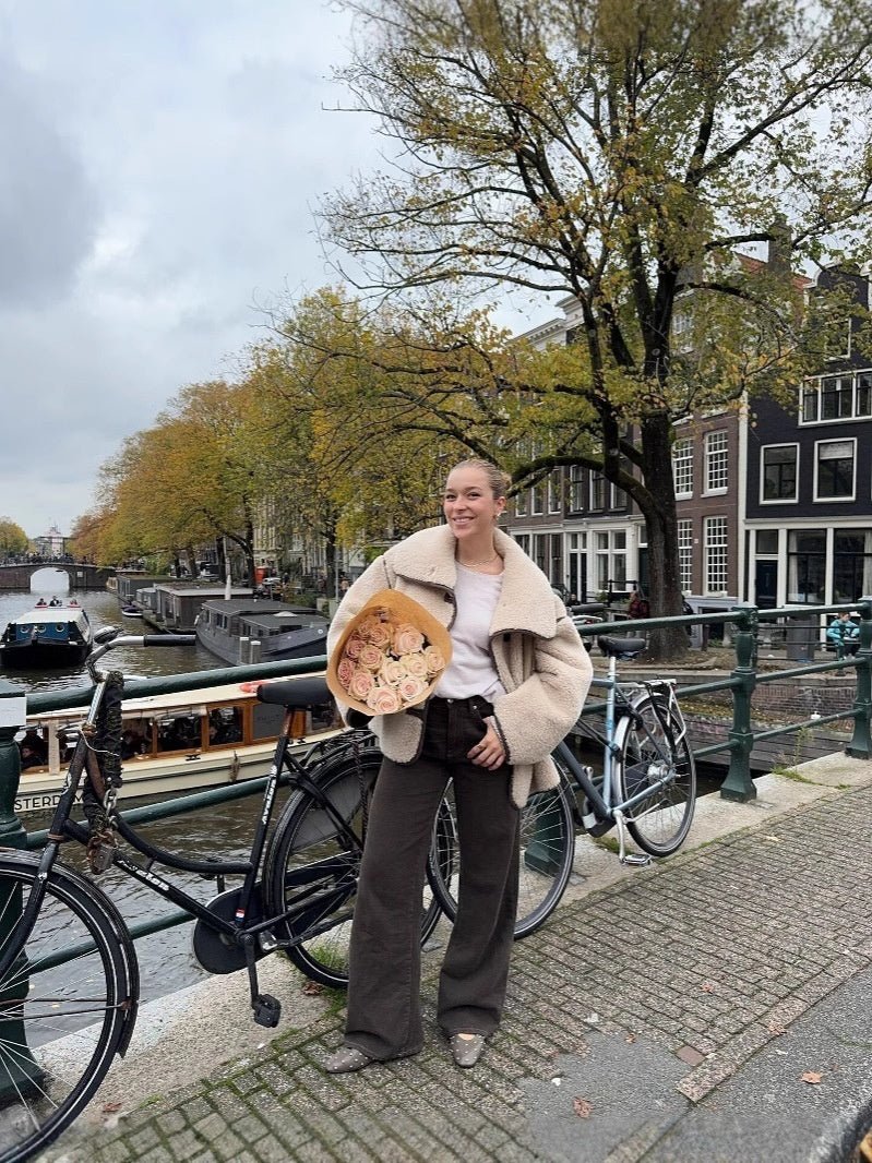 Shearling Montmártre Teddy Jacke - Velnoir™
