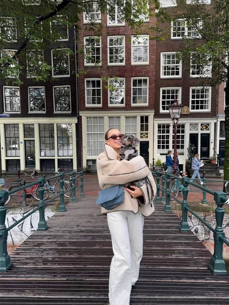 Shearling Montmártre Teddy Jacke - Velnoir™