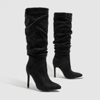 Suédées Stiletto Boots - Velnoir™