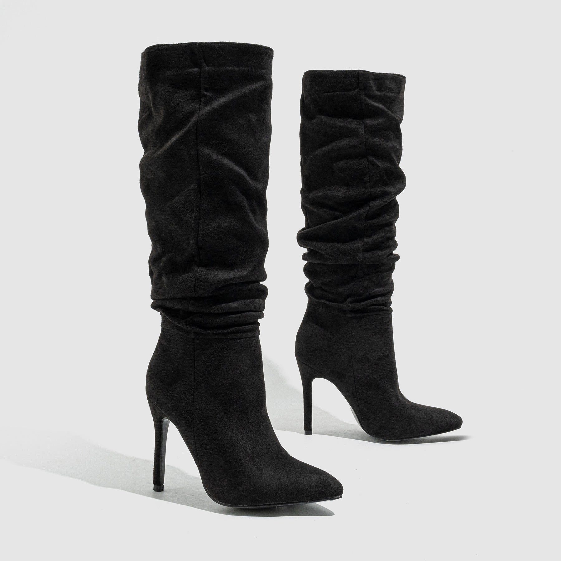 Suédées Stiletto Boots - Velnoir™