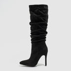 Suédées Stiletto Boots - Velnoir™