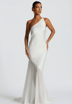 Velnoir™ Aléthea Asym Maxi Dress - Velnoir™