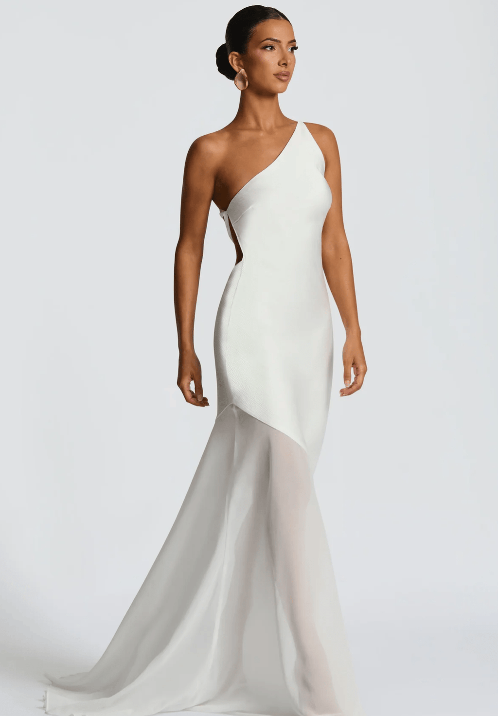 Velnoir™ Aléthea Asym Maxi Dress - Velnoir™