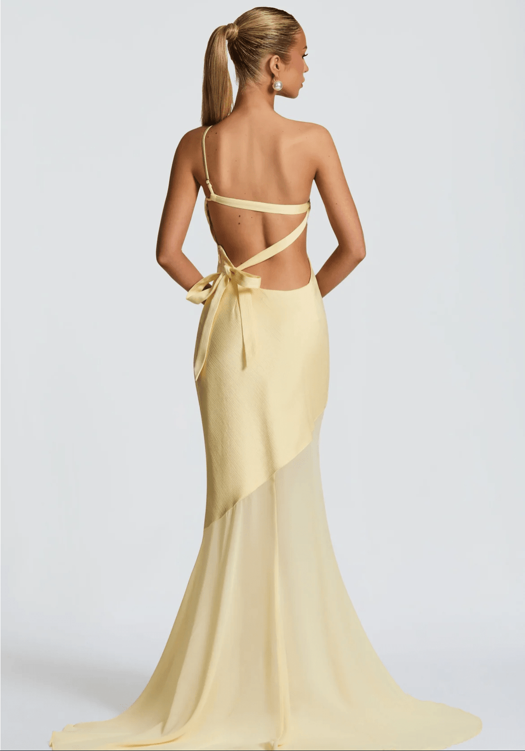 Velnoir™ Aléthea Asym Maxi Dress - Velnoir™