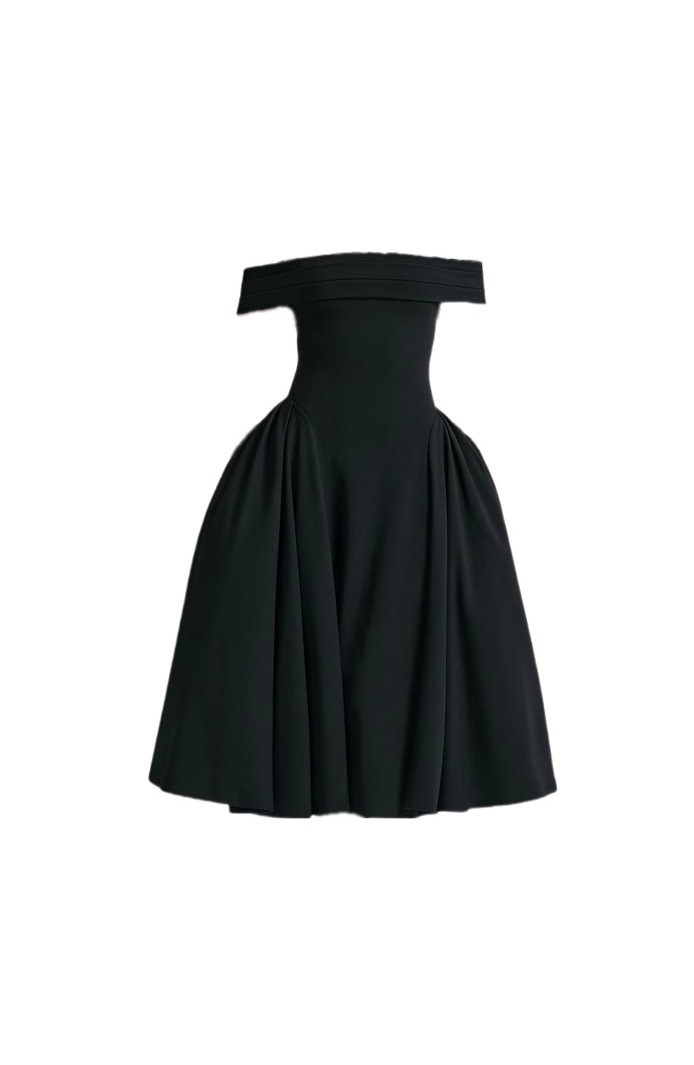 Velnoir™ Amour d'Azur Midi Dress - Velnoir™