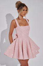 Velnoir™ Auréliane Robe Mini Dress - Velnoir™