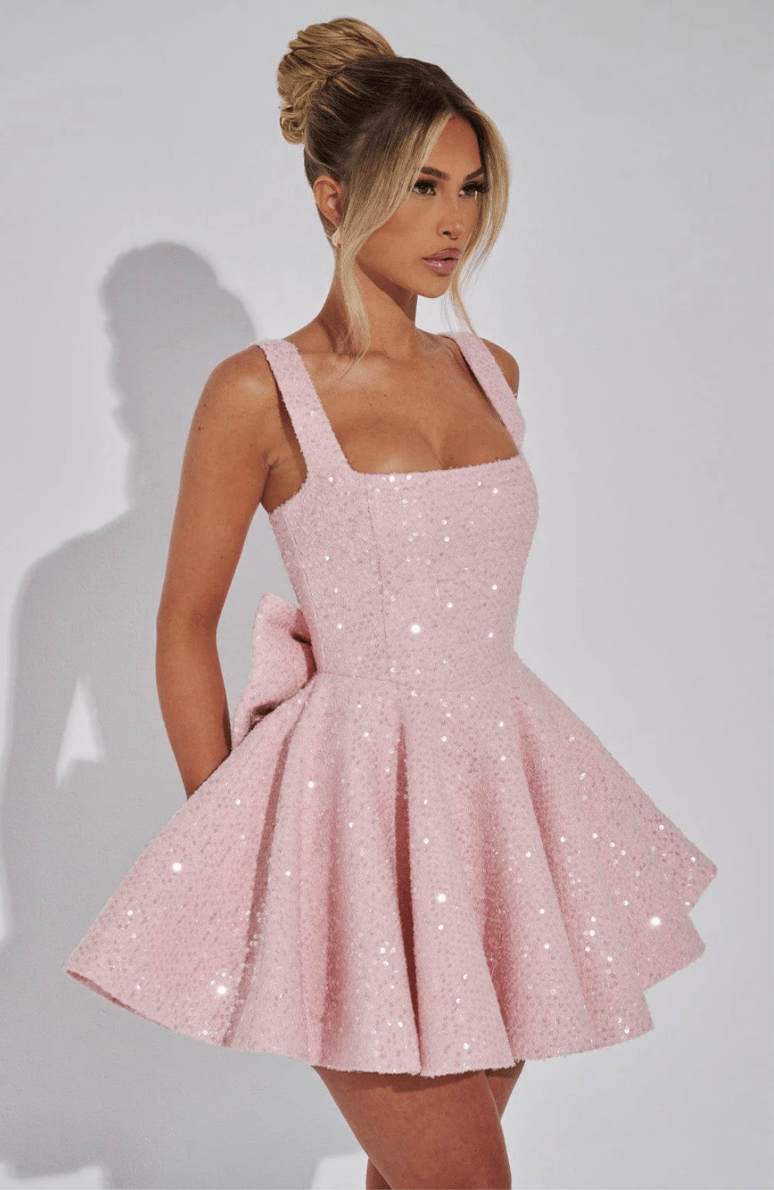 Velnoir™ Auréliane Robe Mini Dress - Velnoir™