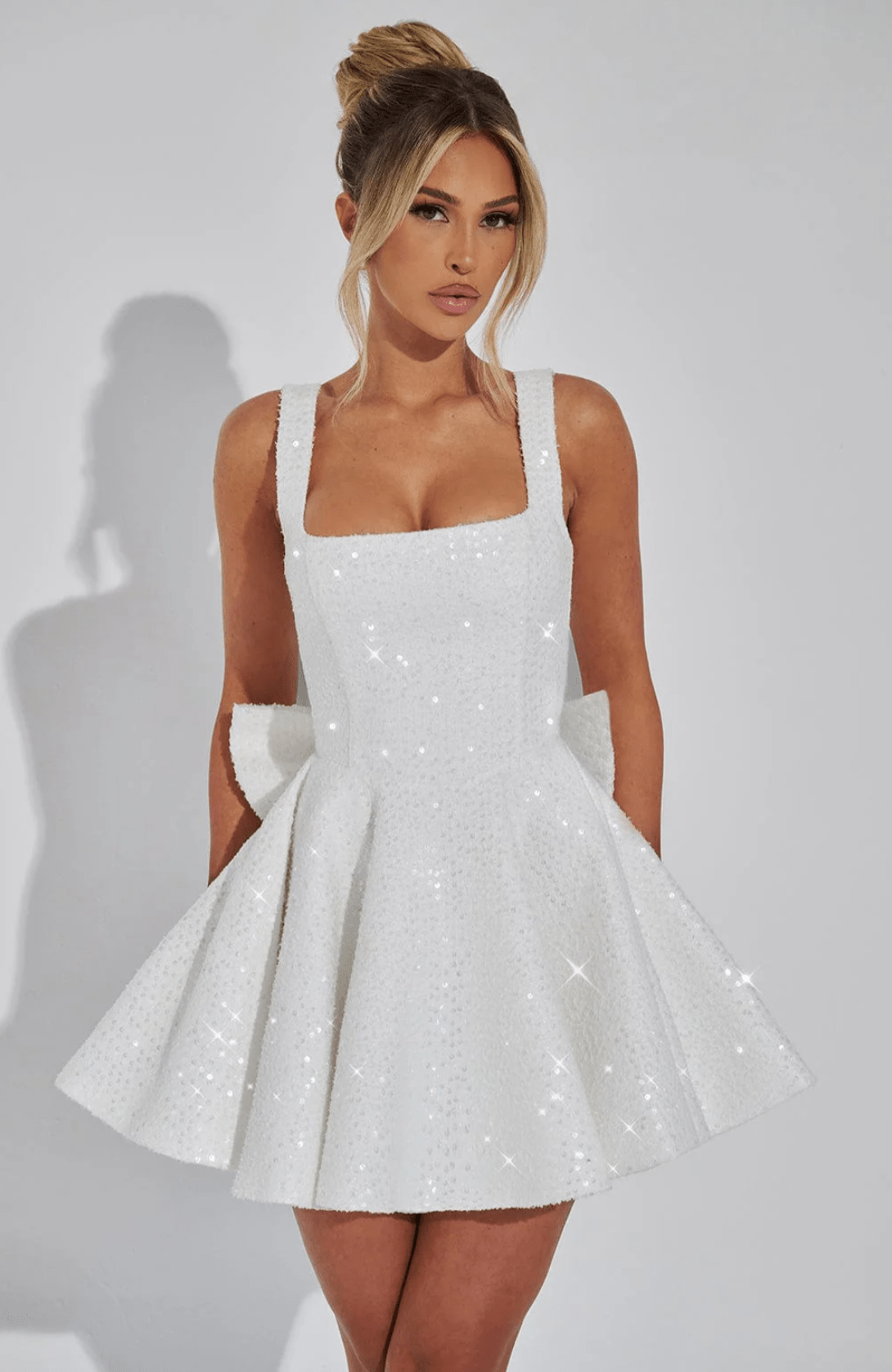 Velnoir™ Auréliane Robe Mini Dress - Velnoir™