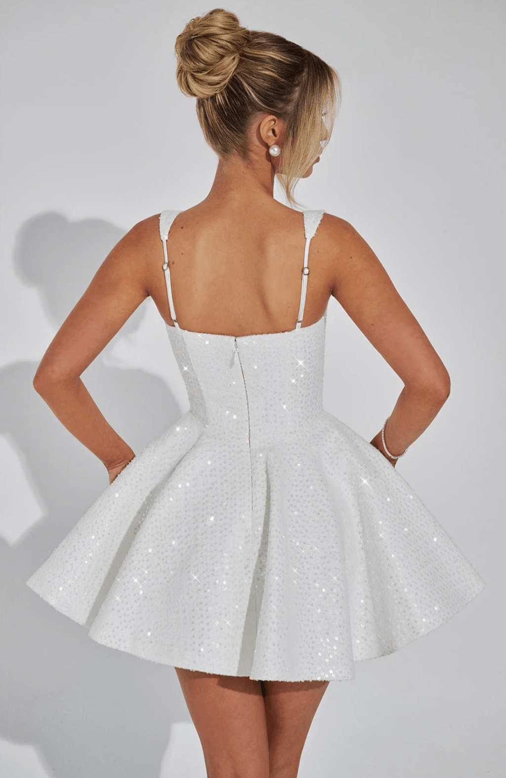 Velnoir™ Auréliane Robe Mini Dress - Velnoir™