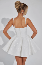 Velnoir™ Auréliane Robe Mini Dress - Velnoir™