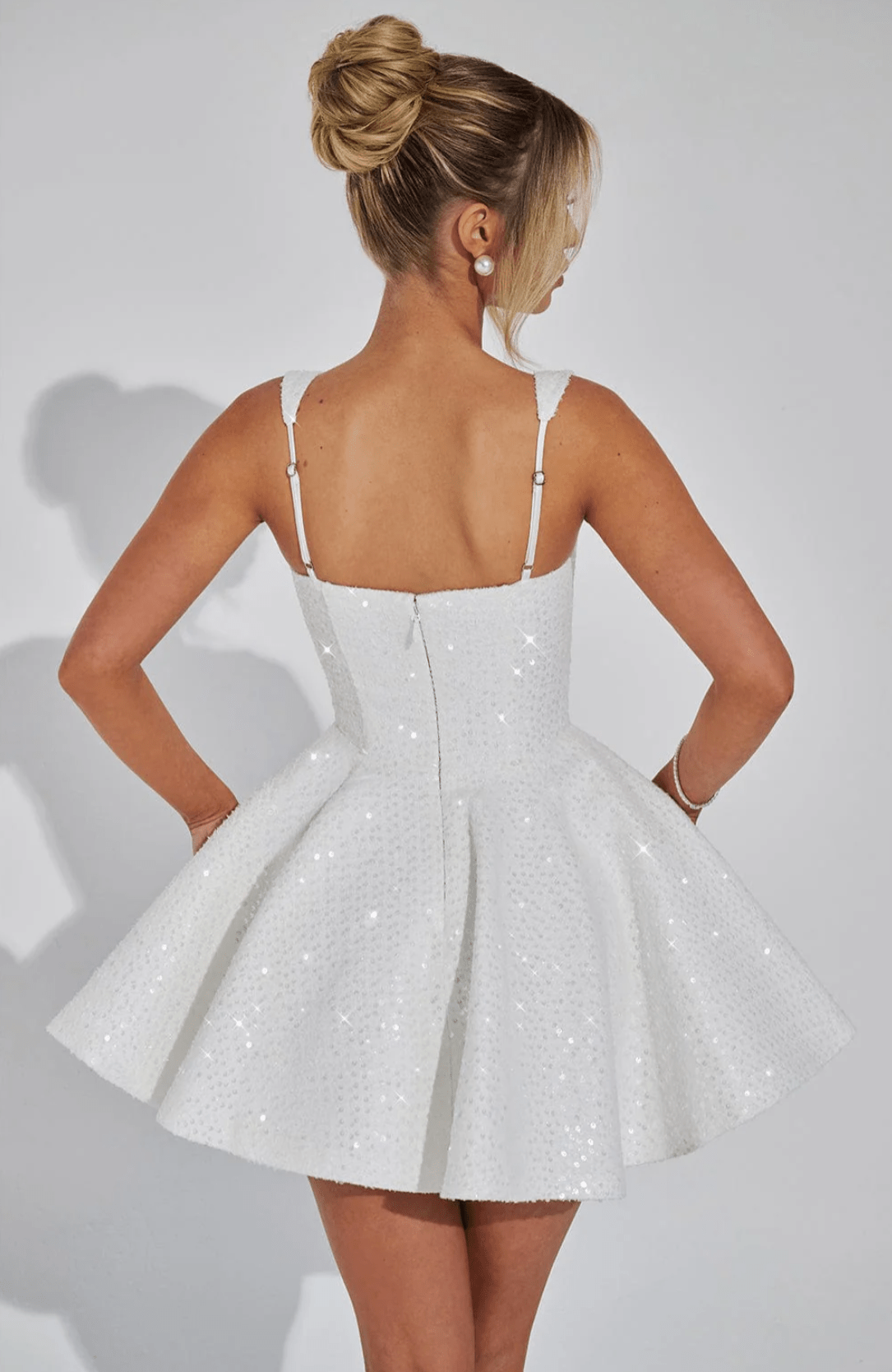 Velnoir™ Auréliane Robe Mini Dress - Velnoir™