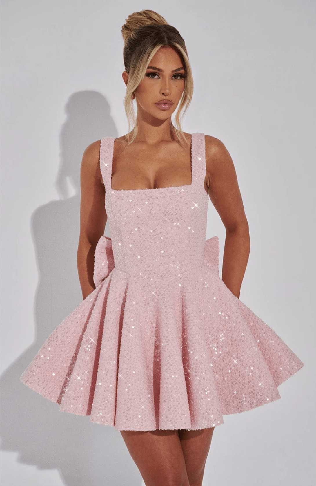 Velnoir™ Auréliane Robe Mini Dress - Velnoir™