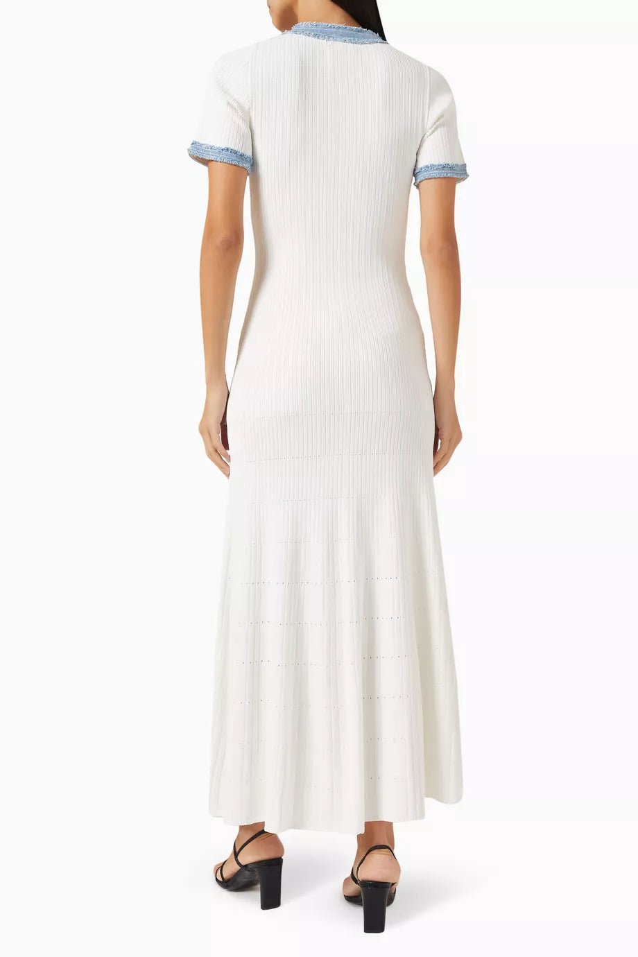 Velnoir™ Blanche Denim Dress - Velnoir™