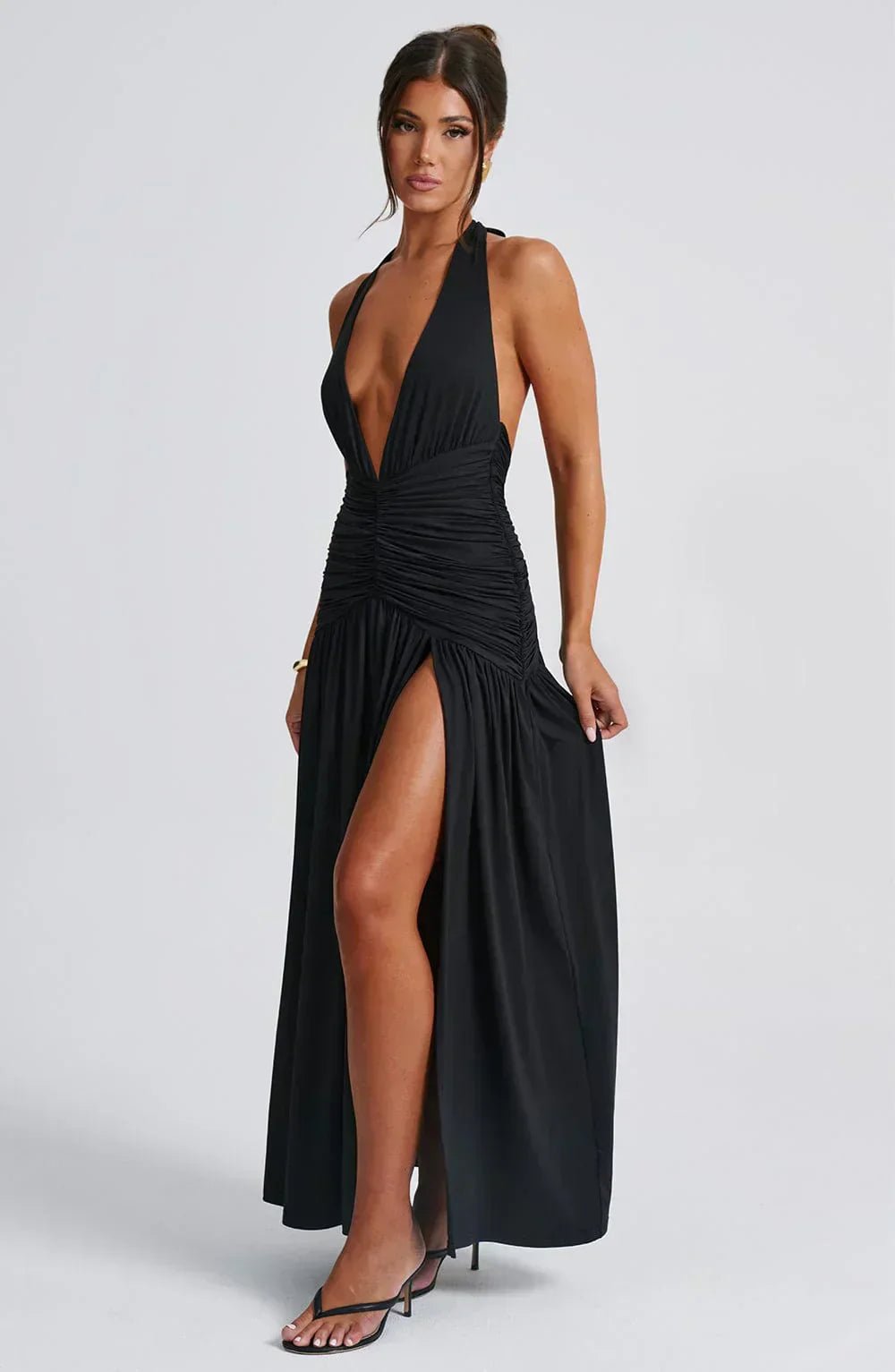 Velnoir™ Blanche Élégance Dress - Velnoir™