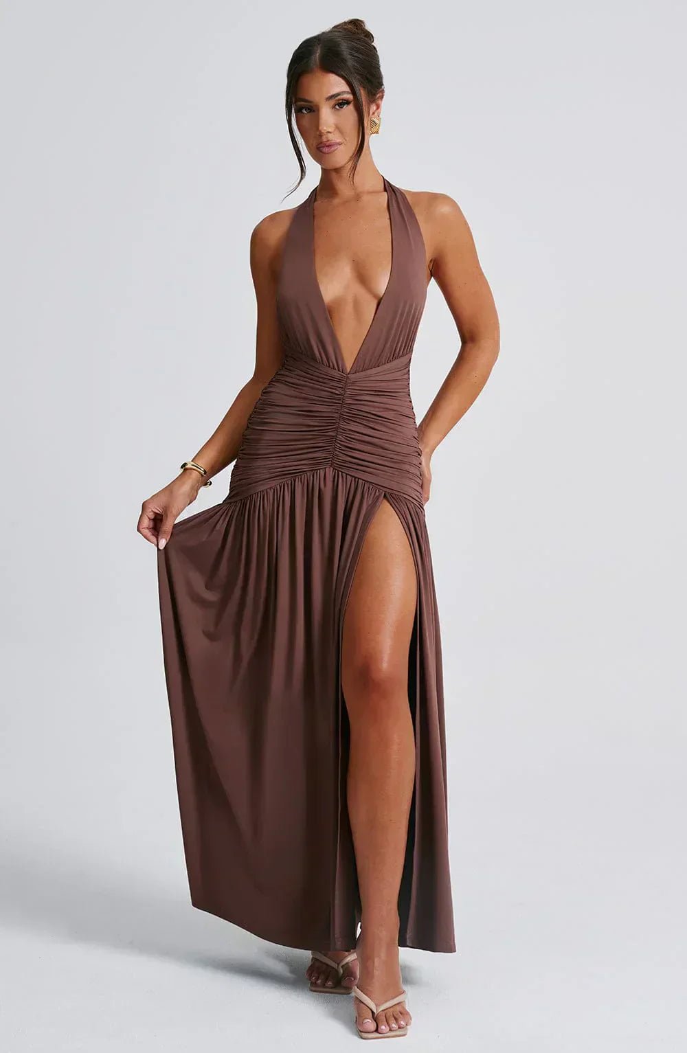 Velnoir™ Blanche Élégance Dress - Velnoir™