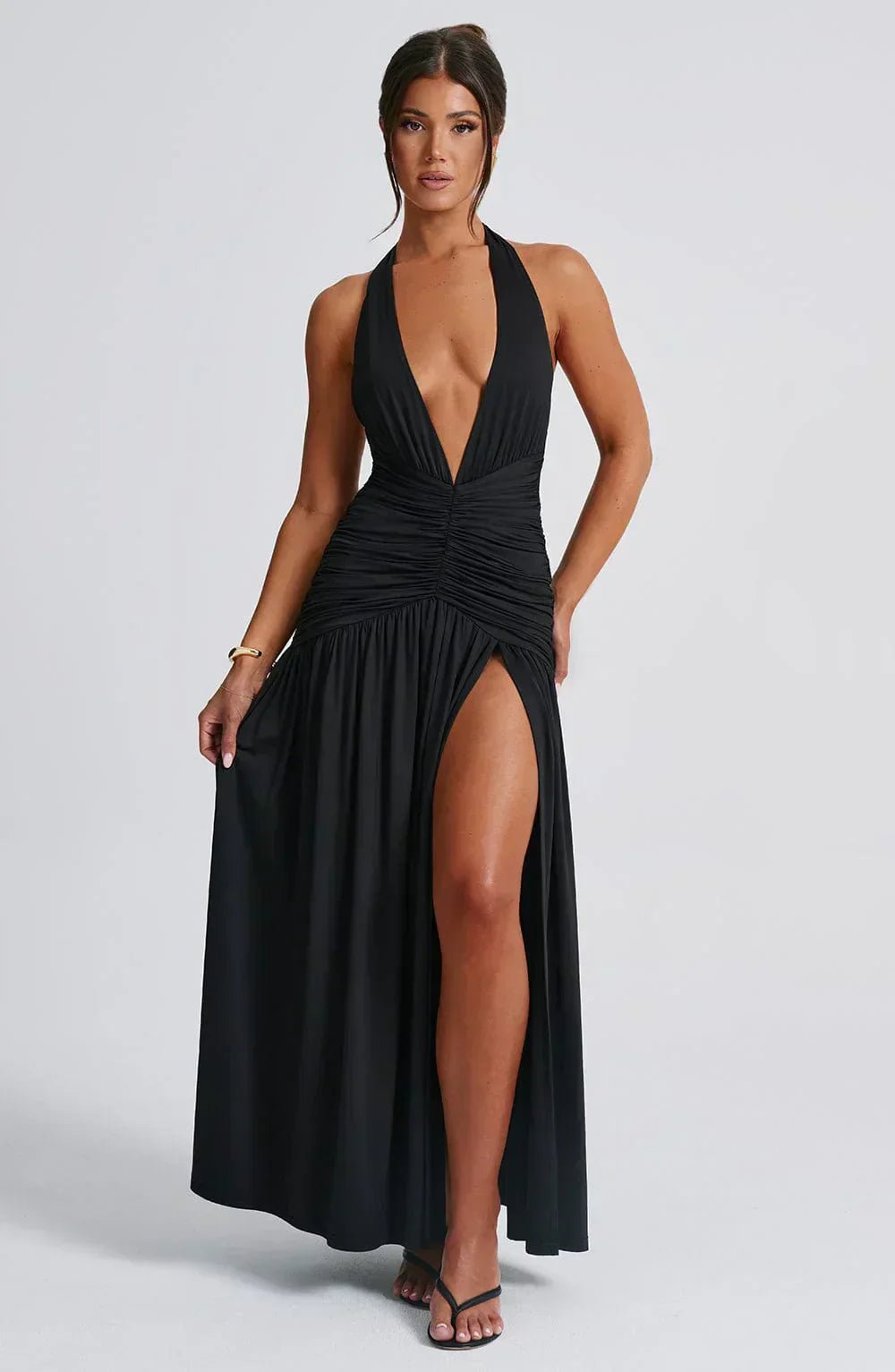 Velnoir™ Blanche Élégance Dress - Velnoir™