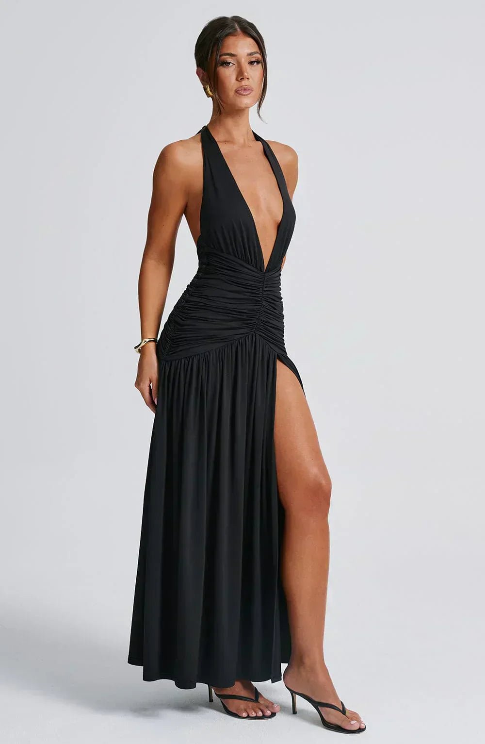 Velnoir™ Blanche Élégance Dress - Velnoir™