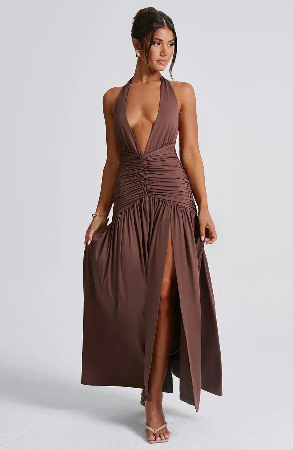 Velnoir™ Blanche Élégance Dress - Velnoir™