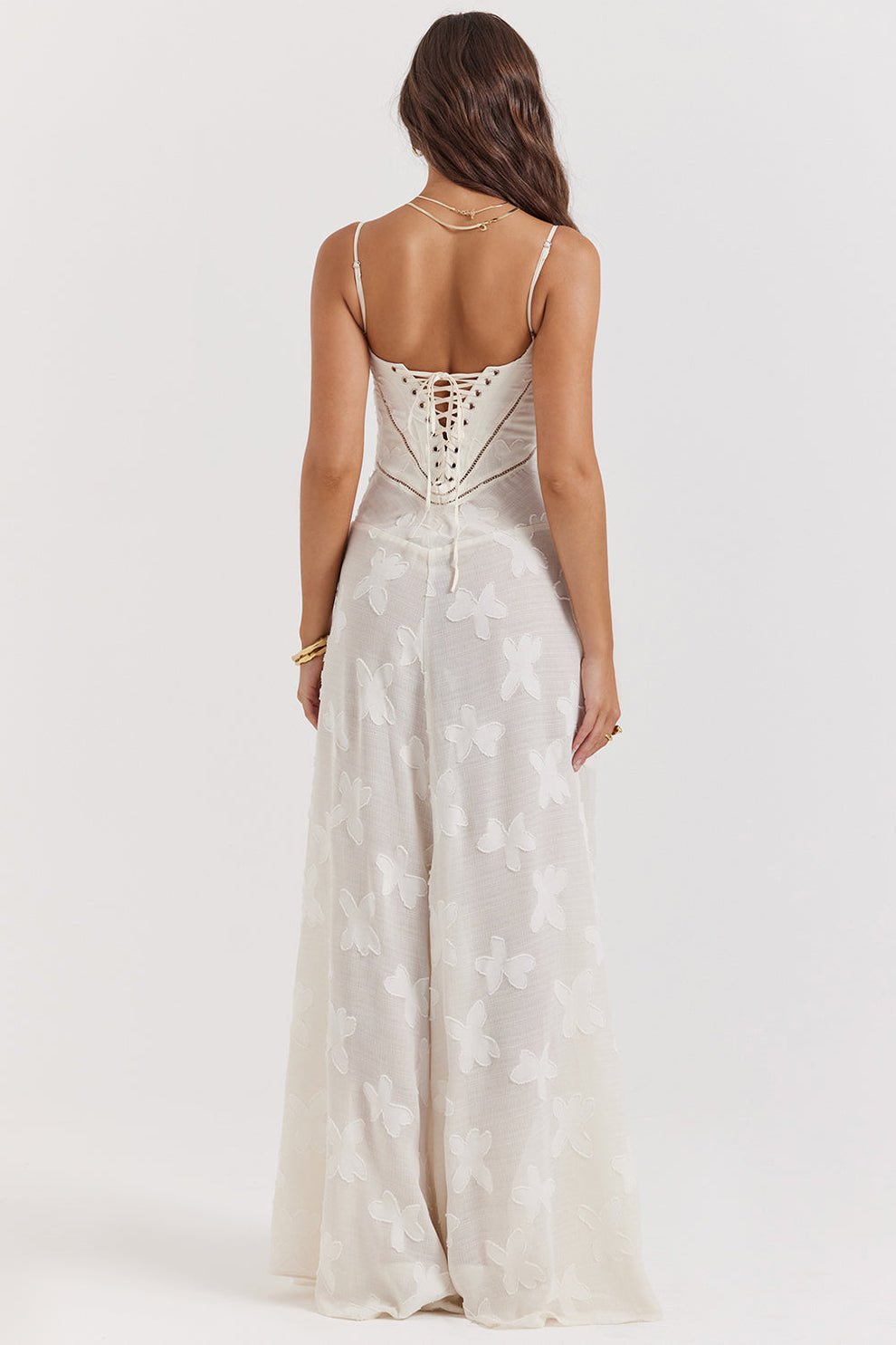 Velnoir™ Céleste Rosace Maxi Dress - Velnoir™