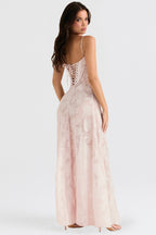 Velnoir™ Céleste Rosace Maxi Dress - Velnoir™