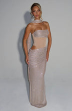 Velnoir™ Céliane Glacée Maxi Dress - Velnoir™