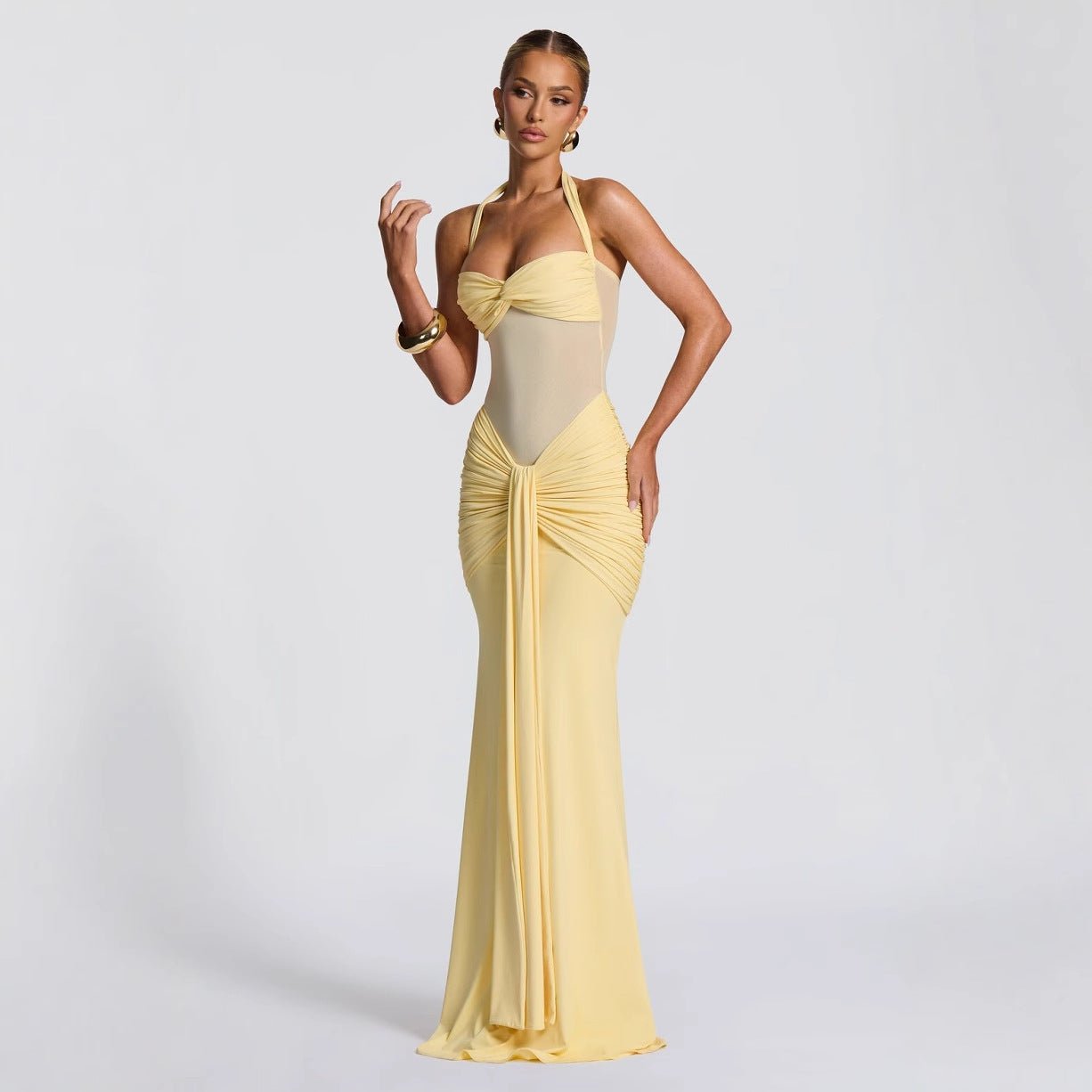 Velnoir™ Cuban Amorè Maxi Dress - Velnoir™