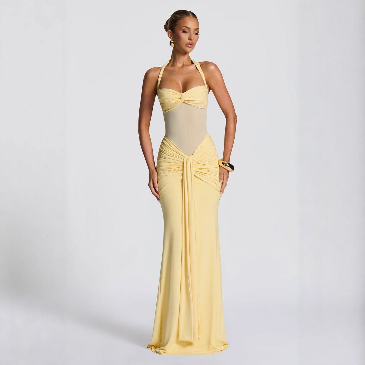 Velnoir™ Cuban Amorè Maxi Dress - Velnoir™