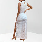 Velnoir™ Dentelle Siréne Maxi Dress - Velnoir™