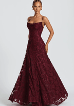 Velnoir™ Éclat di Floreale Maxi Dress - Velnoir™