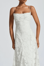 Velnoir™ Éclat di Floreale Maxi Dress - Velnoir™