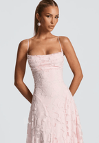 Velnoir™ Éclat di Floreale Maxi Dress - Velnoir™