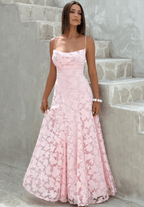 Velnoir™ Éclat di Floreale Maxi Dress - Velnoir™