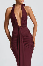 Velnoir™ Glámour Soleil Maxi Dress - Velnoir™