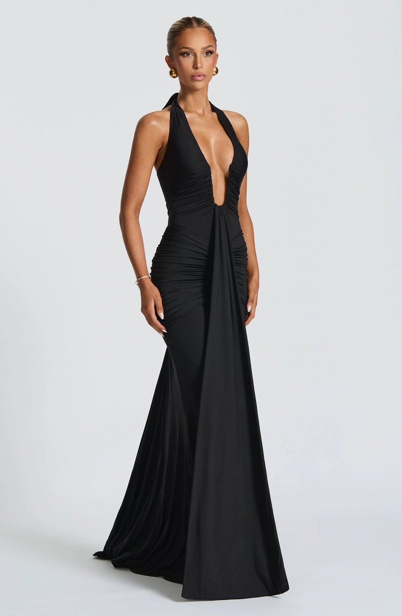Velnoir™ Glámour Soleil Maxi Dress - Velnoir™