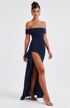 Velnoir™ Isadora Rosée Maxi Dress - Velnoir™