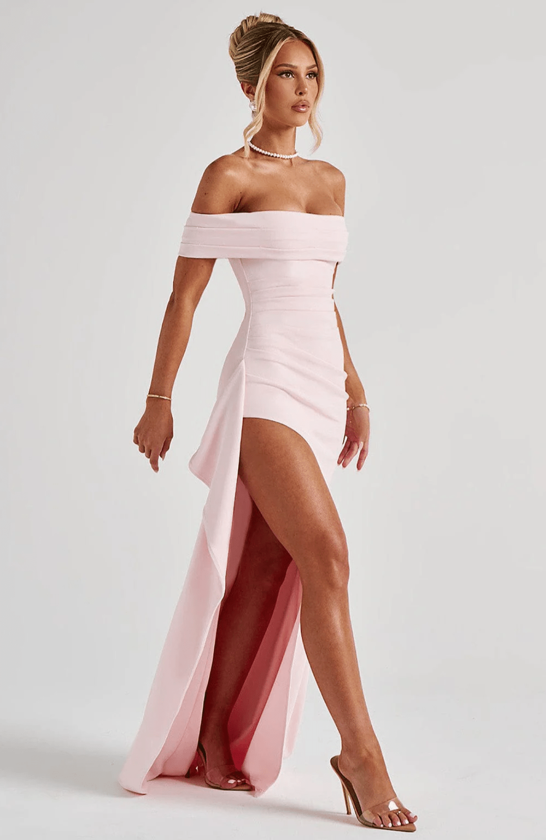 Velnoir™ Isadora Rosée Maxi Dress - Velnoir™