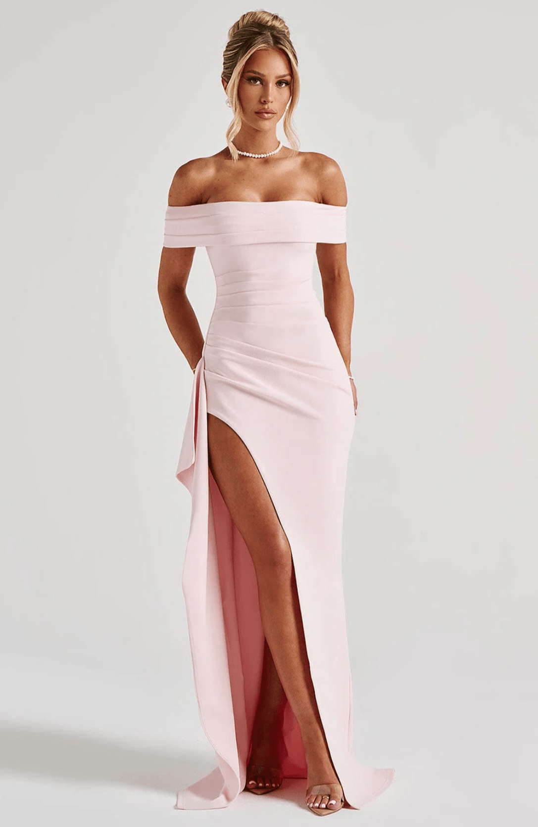 Velnoir™ Isadora Rosée Maxi Dress - Velnoir™