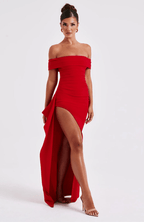Velnoir™ Isadora Rosée Maxi Dress - Velnoir™