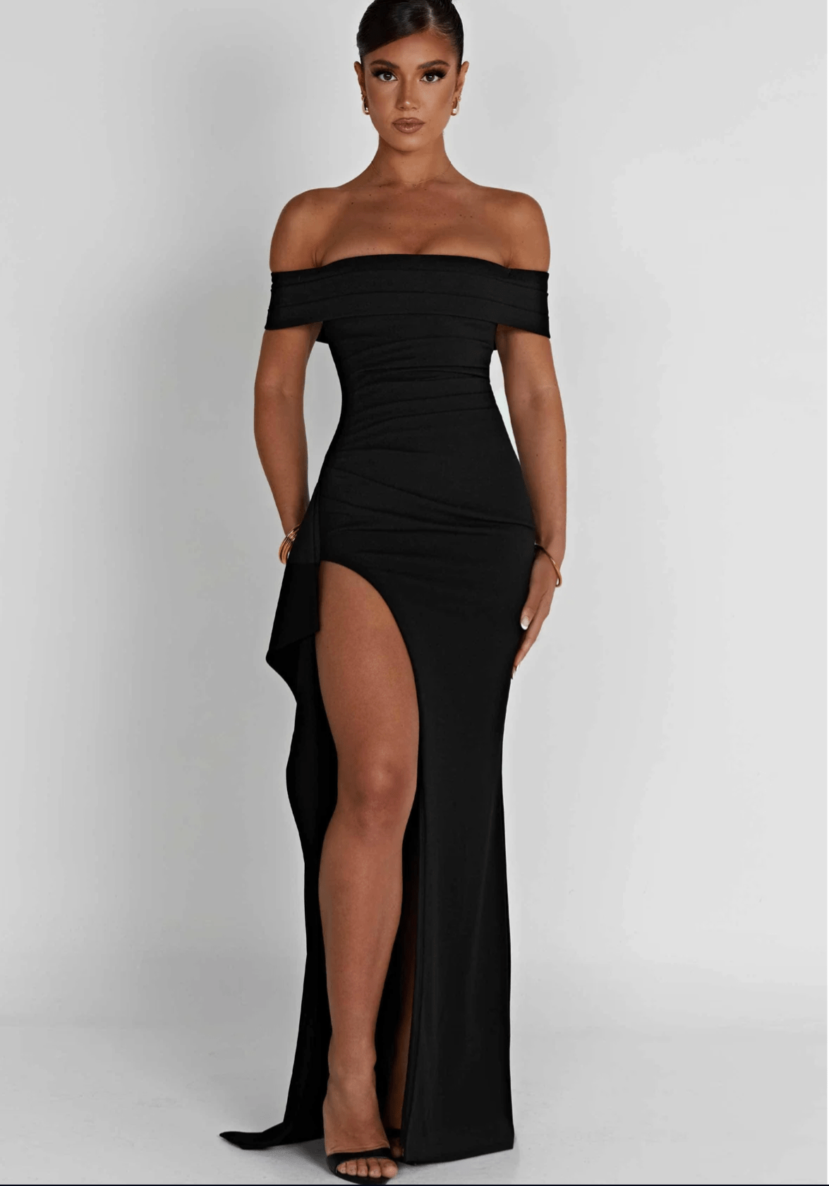 Velnoir™ Isadora Rosée Maxi Dress - Velnoir Fashion