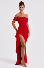 Velnoir™ Isadora Rosée Maxi Dress - Velnoir™