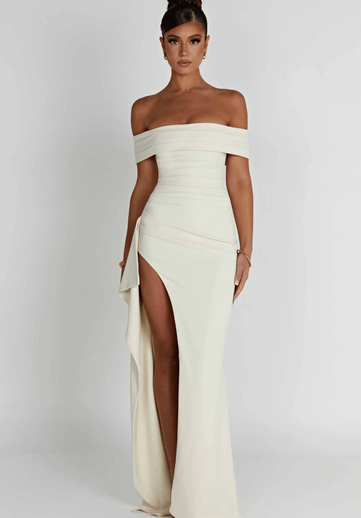 Velnoir™ Isadora Rosée Maxi Dress - Velnoir Fashion